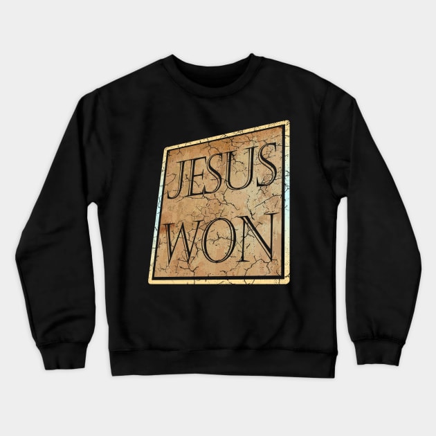 jesuswon - high quality Crewneck Sweatshirt by katroxdesignshopart444